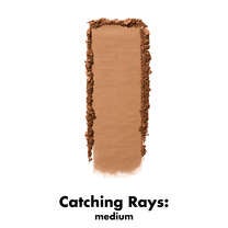 Primer-Infused Matte Bronzer, Catching Rays - Medium